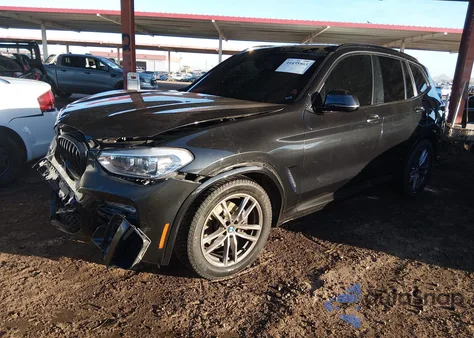 2021 BMW X3 Sdrive30I z USA, uszkodzony, nr VIN 5UXTY3C06M9F43259